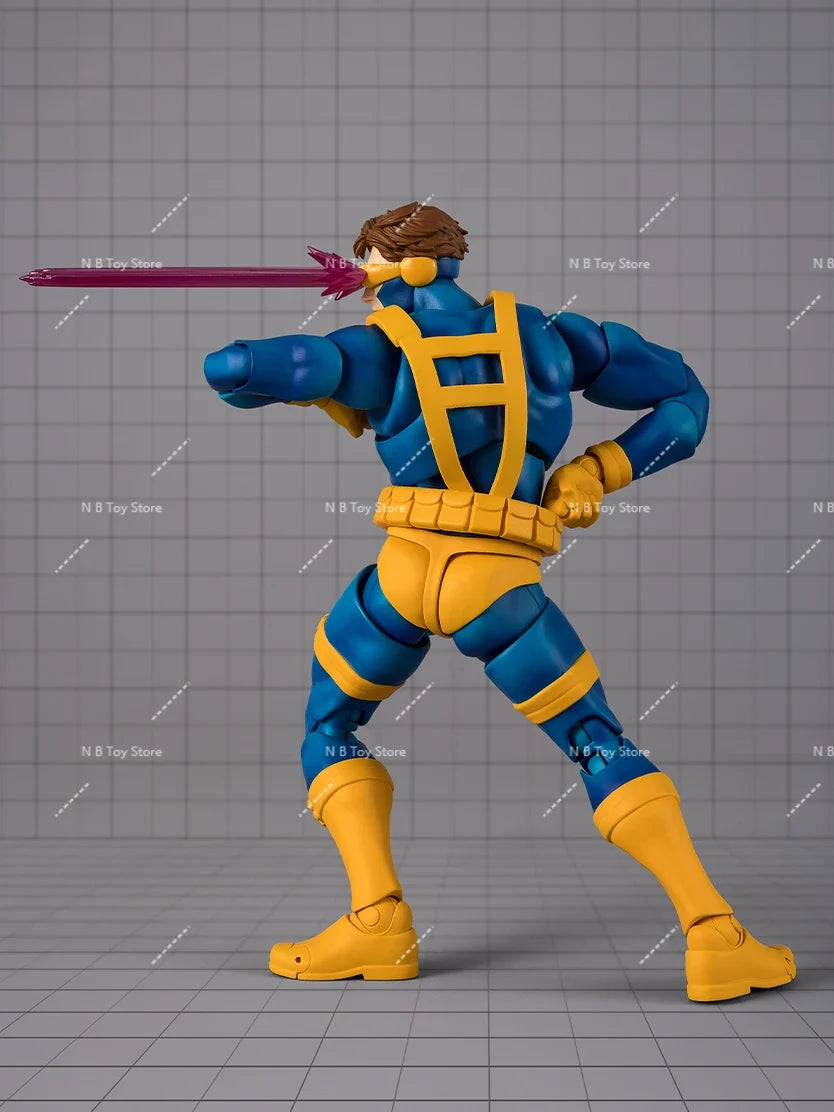 IN STOCK Original BANDAI S.H.Figuarts X-men Cyclops GAMERVERSE Action Figures Toy Collection PVC Models Anime Figure Joint Doll