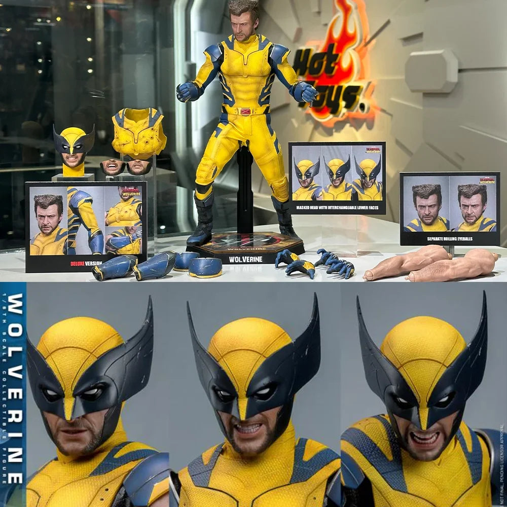 In Stock HOT TOYS HT 1/6 MMS753/754 Deadpool and Wolverine Standard/Deluxe Edition Full Set 12in Collectible Action Figure Model