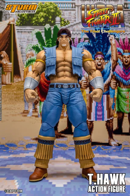 【MT】Pre-sale Storm Collectibles CPSF31 Ultra Street Fighter II The Final Challengers T HAWK ULTRA STREET FIGHTER II 1/12 Action