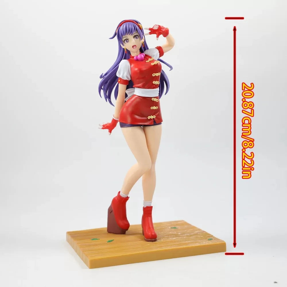 20CM The King of Fighters '98 SNK Anime Figure Kyo Kusanagi Iori Yagami Action Figures Arcade Game peripheral PVC Model Toy Gift