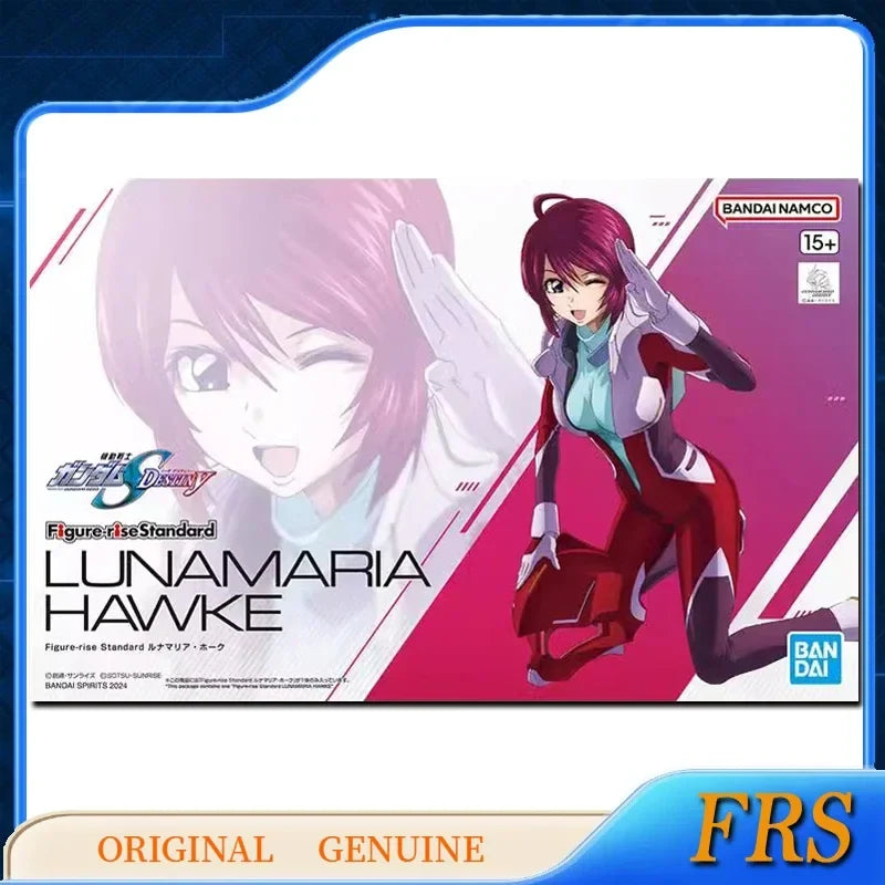 Bandai Original Genuine FRS Figure-riseStandard LUNAMARIA HAWKE Anime Action Figures Toys Kids Gift Assembly Model Ornaments