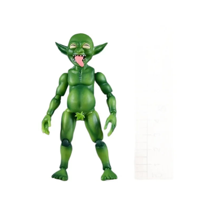 10cm Goblin Kun Figure Monsters Action Figures Figurine Desk Decoration Doll Collection Statue Model Toys Adults Birthday Gifts
