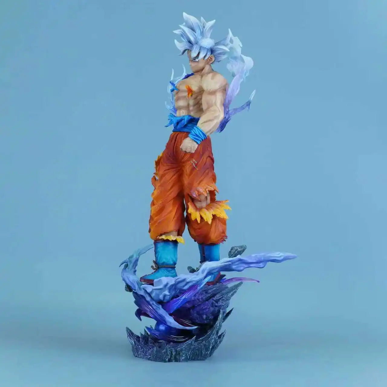 42cm 16.5 inch Anime Goku Action Figures Pvc Statue Desktop Ornamen Collection Statue Model Decoration Room Desk Toys Gifts