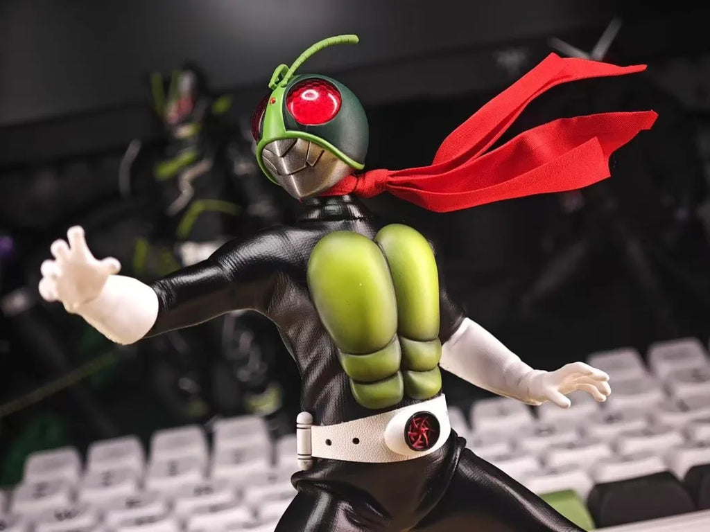 404TOYS 01 1/12 Scale Male Clothes KAMEN Showa Rider THE FIRST Masked Rider New 1 Hopper For 6-inch Action Figure Soldier Toys