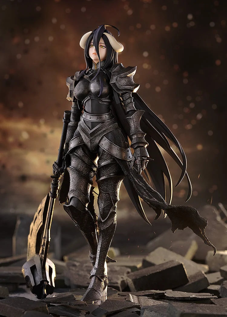 Original BANDAI SEGA Taito POP UP PARADE Overlord Albedo Armor Ver. L Size Action Figure Toys PVC Model Collection Status