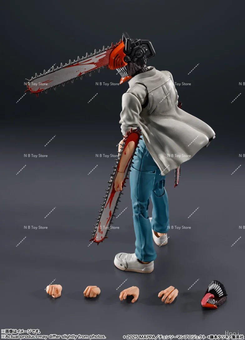IN STOCK Original Bandai S.H.Figuarts Shf Chainsaw Man Movie Prayer Arc Chainsaw Man Anime Collection Action Figures Model Toy