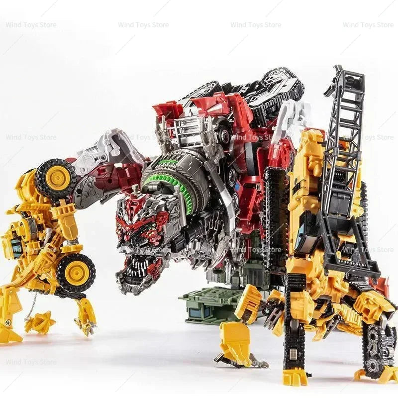 48cm Aoyi 8 in 1 Devastator Anime Transformation Toys High Quality Model KO GT GT TRUCK Robot Crane Cad Children Gift Gift Gift