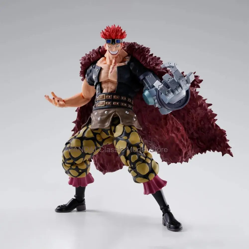 Bandai Original Genuine Figure One Piece Model Kit SHF Eustass.Kid The Raid on onigashima Collection Model Action Figure Toys