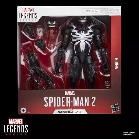 Hasbro Marvel Spider-Man Spiel-Edition Venom 25 cm große Action-Puppe