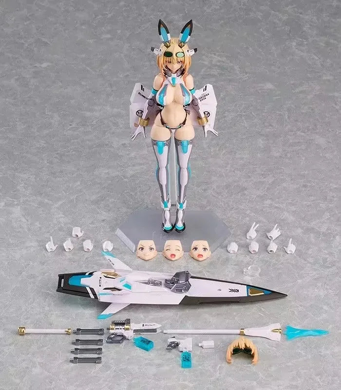 16cm Figma 530 BUNNY SUIT PLANNING Sophia F Shirring Anime Handmade Action Figures Desktop Case Decoration Ornament Gift
