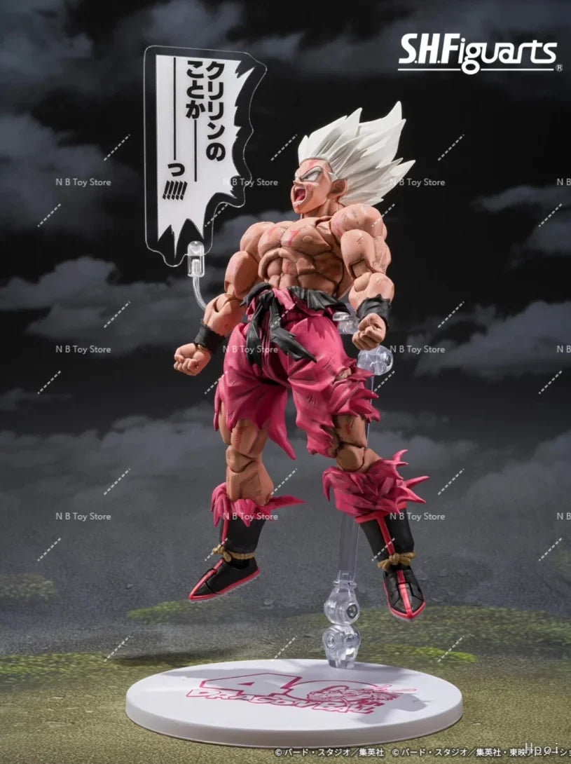 Bandai SHF Son Goku Legend Super Saiyan Genki Tian Festival Dragon Ball Genki Festival Model Toy Figure