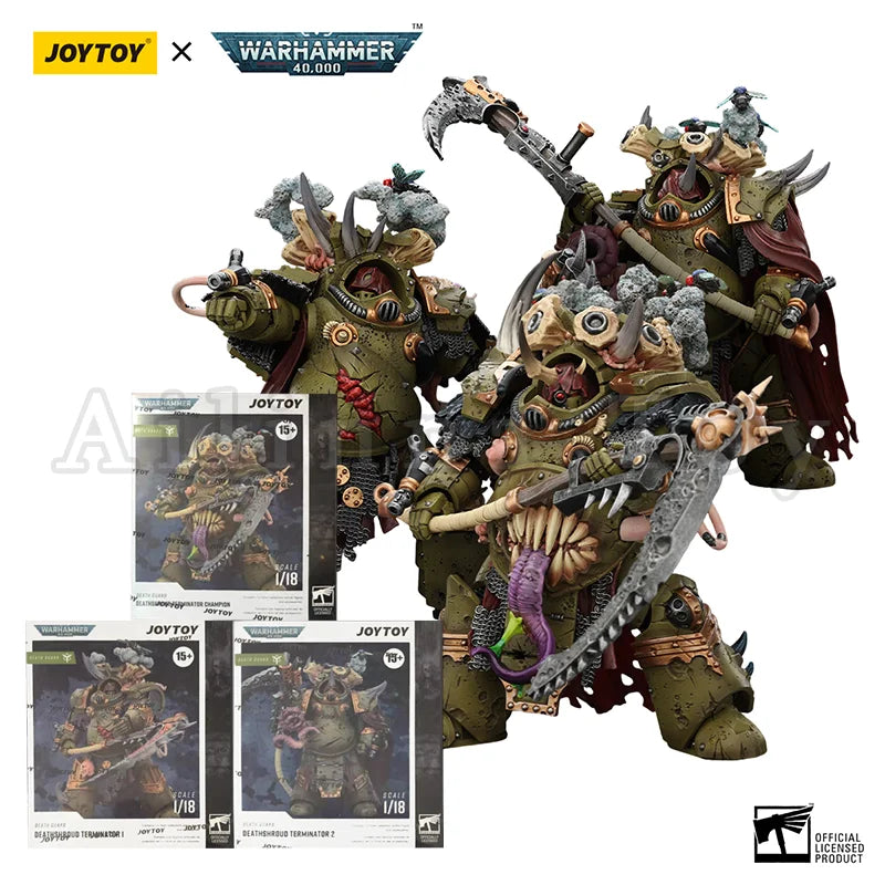 JOYTOY 1/18 Action Figure 40K Death Guard Deathshroud Terminator Anime Model Toy Gift