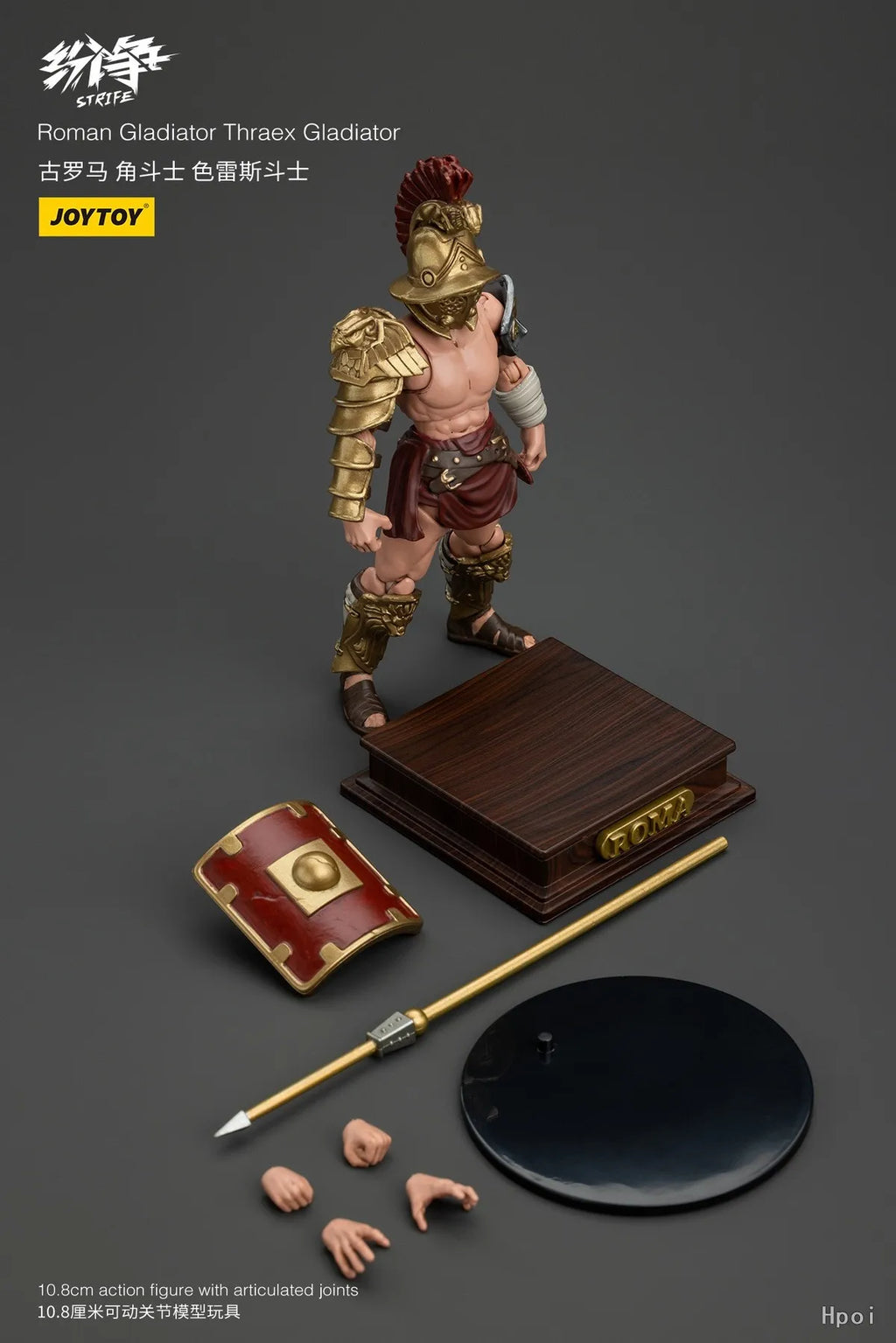 Original in Stock JOYTOY Warhammer 40K Roman Gladiator Thraex Gladiator 1/18 Figures Model Toys Gifts Collection Ornaments