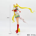 Sailor Moon Figure Anime Cartoon Jupiter Makoto Venus Minako Tsukino Rabbit Doll Toy Little Princess Cake Decoration Ornaments