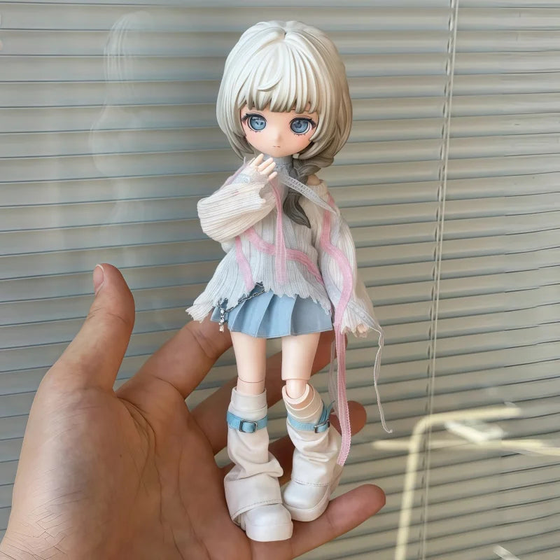 Michoy Apocalypse Prologue 1/12 Bjd Series Blind Box Kawaii Action Doll Figure Desktop Ornament Toys Trend Exquisite Girl'S Gift