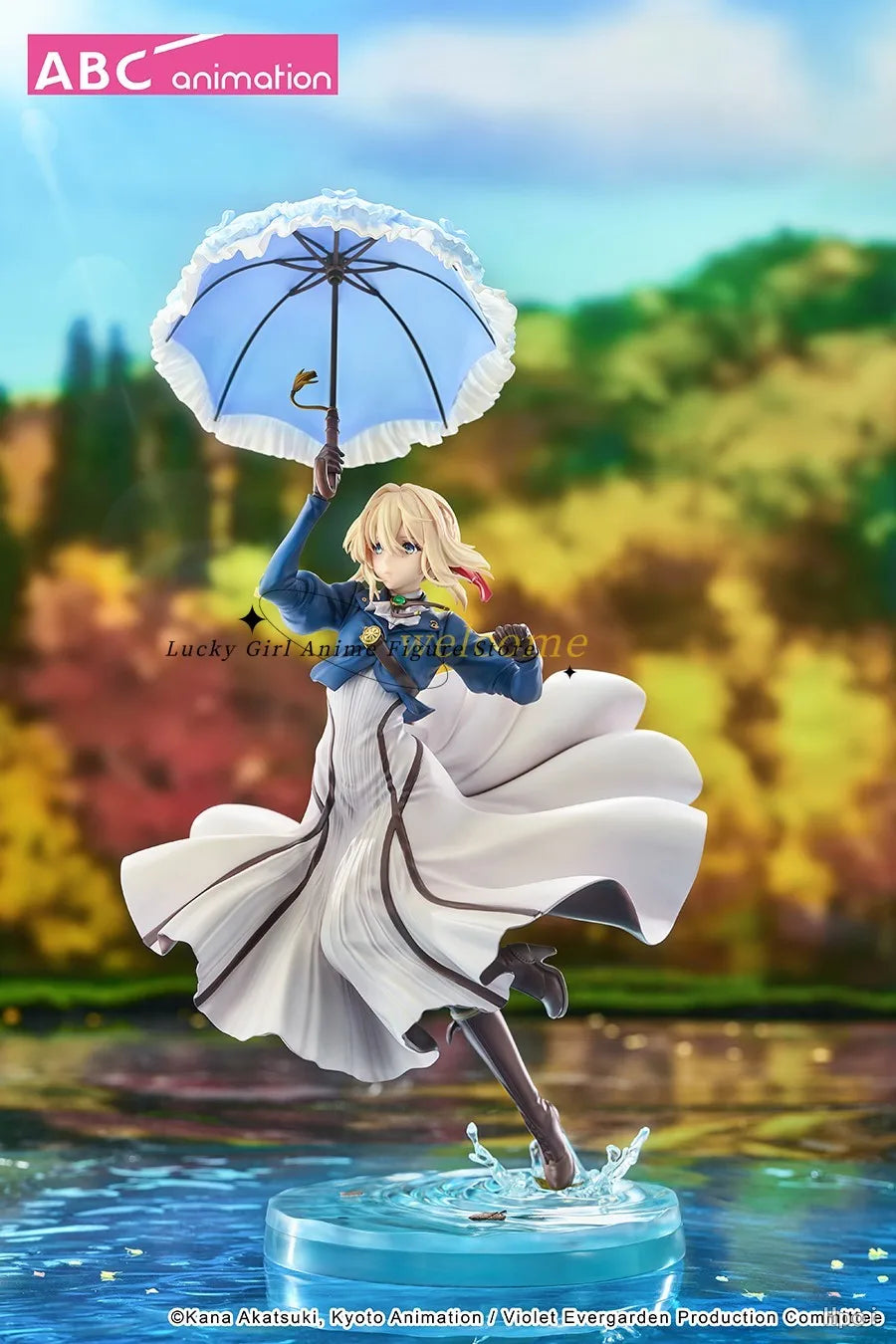 '-In Stock Original GSC Violet Evergarden Evergarden  35cm Animation Statue Doll Model New Product 1/7 Figure Collection