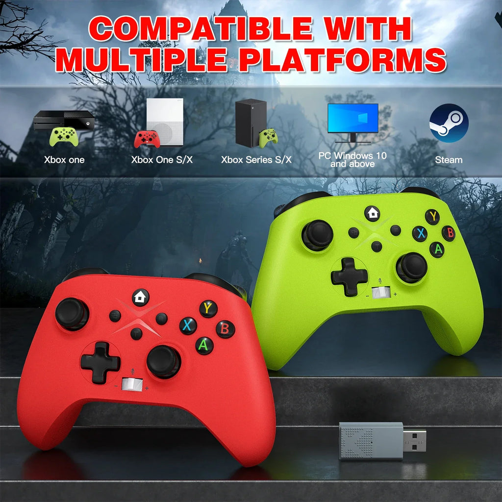 Wireless Gamepad For Xbox One/Xbox Series X/S/Pc Controllers With Six-Axis Gyro Turbo Function Game Consoles Controller Joystick