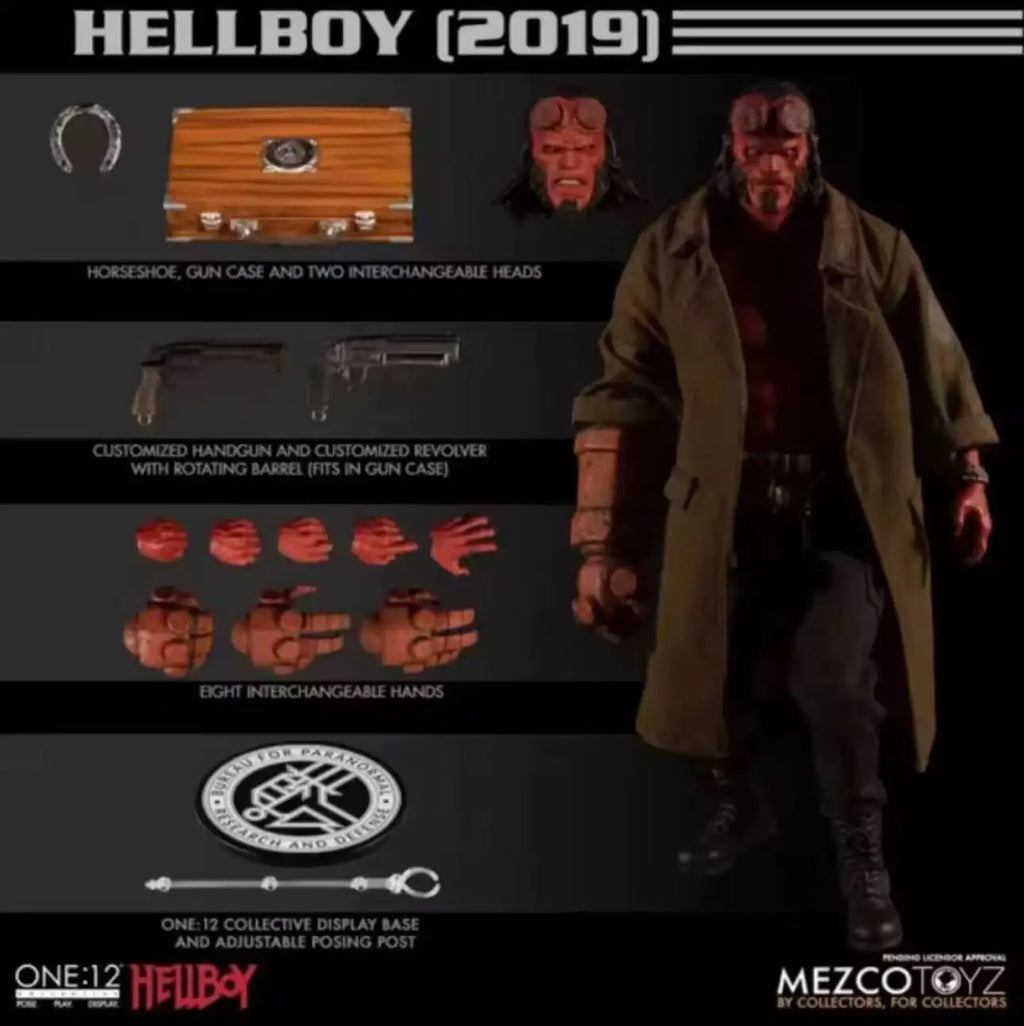 Mezco Hellboy Regular Version 2019 Actionfigur