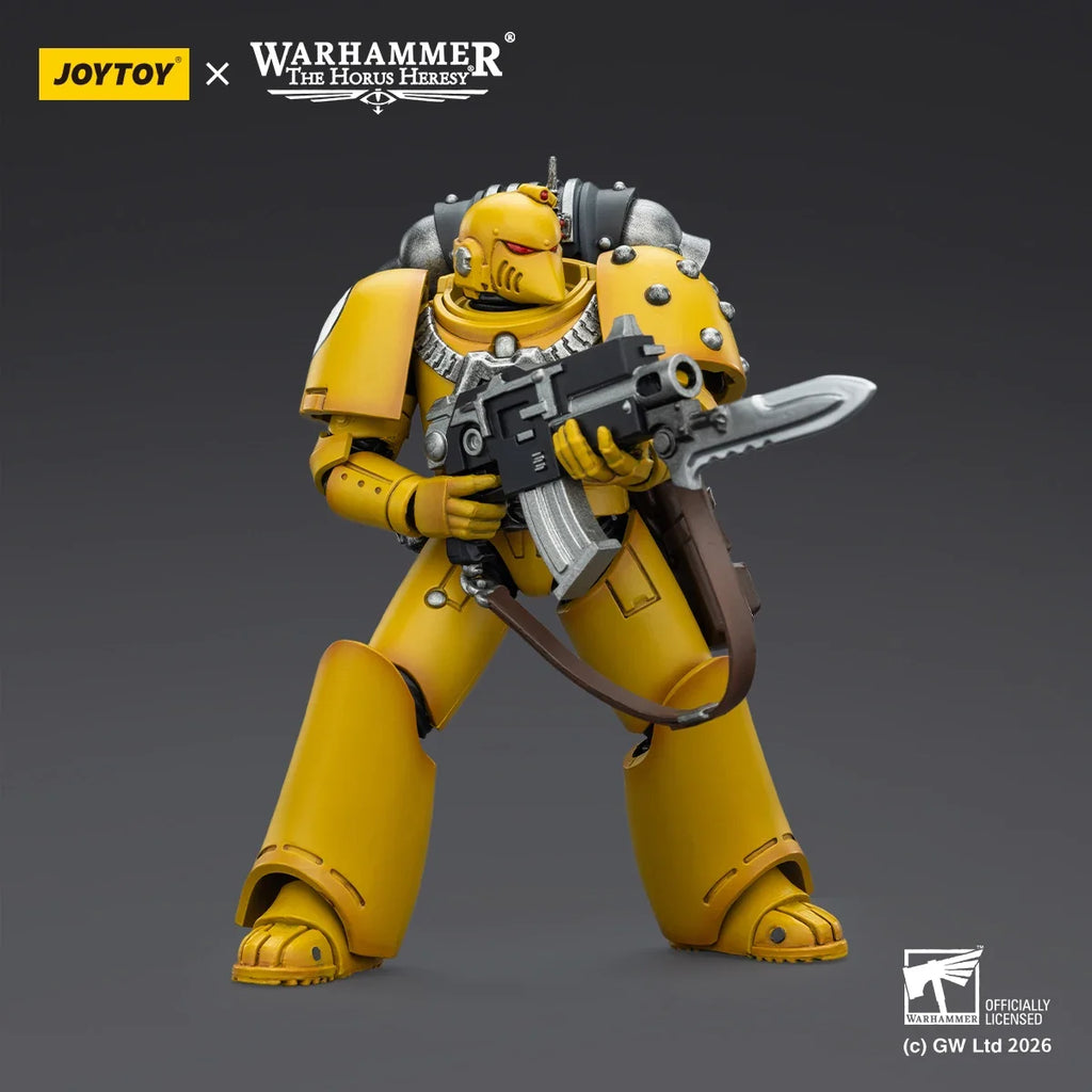 JOYTOY "The Horus Heresy" Warhammer 40K 1/18 Action Figures MKVI Tactical Legionary Ultramarines Imperial Fist Blood Angels