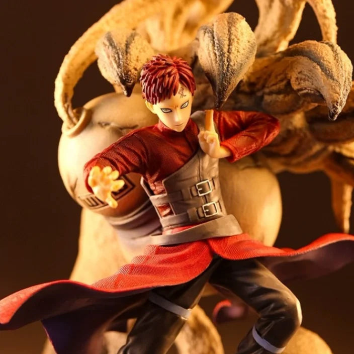 45cm NARUTO Gaara Animation Peripherals Model Jinchuriki Sandstorm Shukaku Figure Decoration Festival Craft Gift Toy Collection