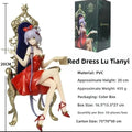 Blue orm Luo Tian Figure Ornament Gift Fairyland Tone Resin Material Static Model Collectible for Adults over 8