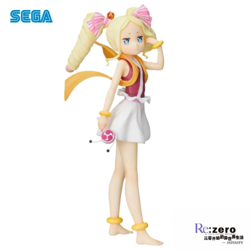 In Stock Sega Original Re Zero - Starting Life In Another World Beatrice Action Figure Model Doll Brand New Boxed Toys Garage