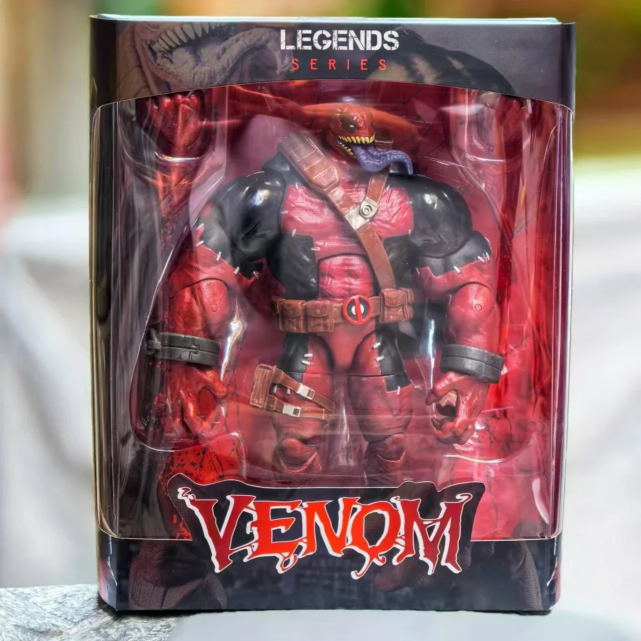 2024 New Original Marvel Legends Venompool Deluxe Exclusive 8" Action Figure Xmas Christmas Model Collectible Toy Birthday Gift