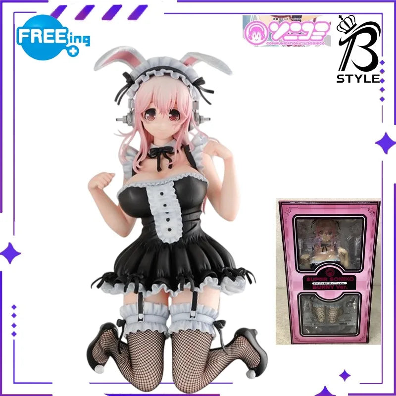 FREEing Original Authentische B-style Serie 1/4 -SUPER SONICO THE ANIMATION-/ SUPER SONICO Puppe Exquisites Modell Handgefertigtes Spielzeug Geschenk