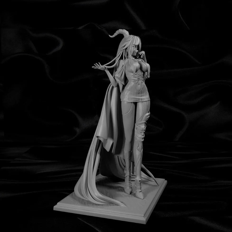 80mm Egil High-precision 3d Printed White Mold DIY Coloring Figurines Unassembled and Uncolored Miniatures