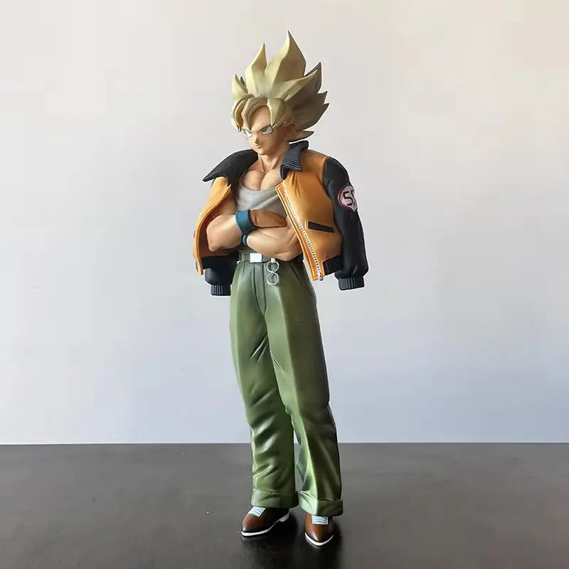 Vf 30cm Dragon Ball Son Goku Anime Figure Super Saiyan Goku Leisure Pvc Action Figurine Statue Collection Model Toy Xmas Gifts