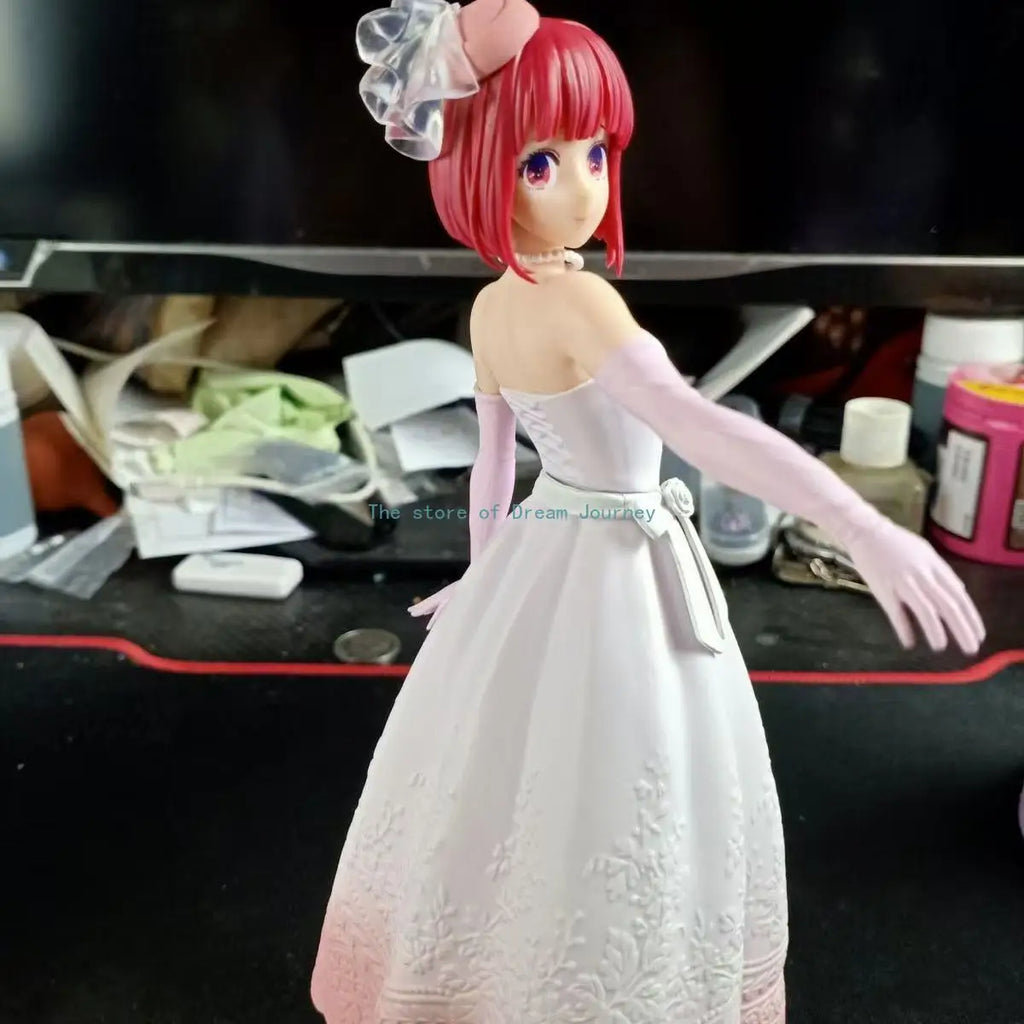 In stock Bandai glasses factory children MEM Magana wedding dress Hoshino Kagepin figure pvc material collection gift