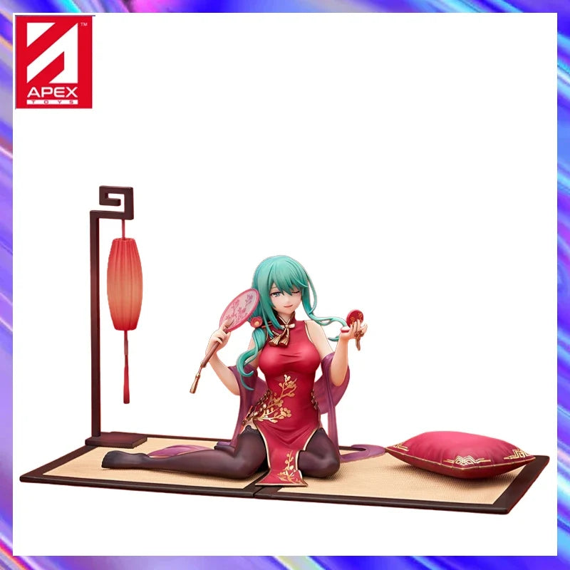 Original in Stock APEX DATE A LIVE Natsumi New Year Cheongsam 1/7 Figures Model Toys Collection Gift Ornaments