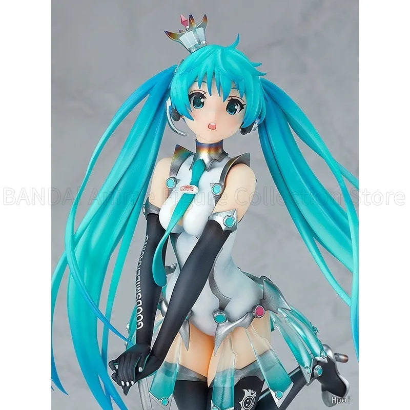 In Stock Original GSC VOCALOID Hatsune Miku GT Project Racing Miku 2013 Rd.4 SUGO Support Version Model Toys Collection