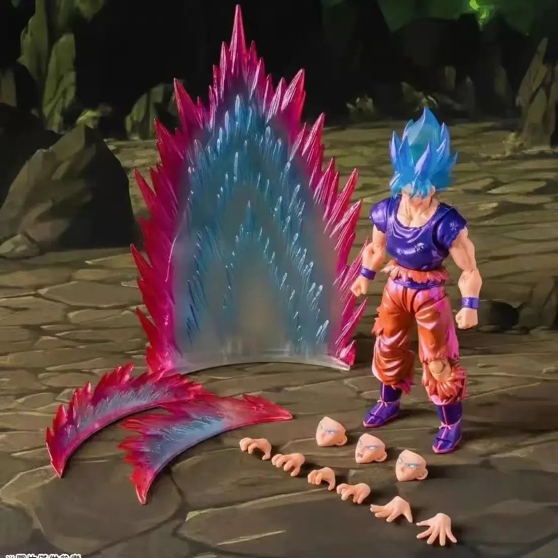 Demoniacal Fit DF Dragon Ball S.H.Figuarts SHF Super Three SSJ3 Royal Blood Vegeta Bitter Reprint 2023 New Anime Action Figures
