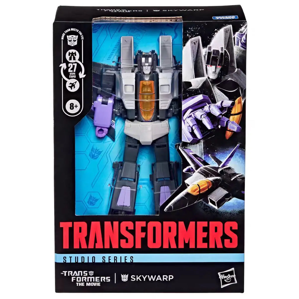 【Pre Sale】Original Hasbro Transformers Studio Series Skywarp Anime-Figur Sammlerstück Spielzeugmodell