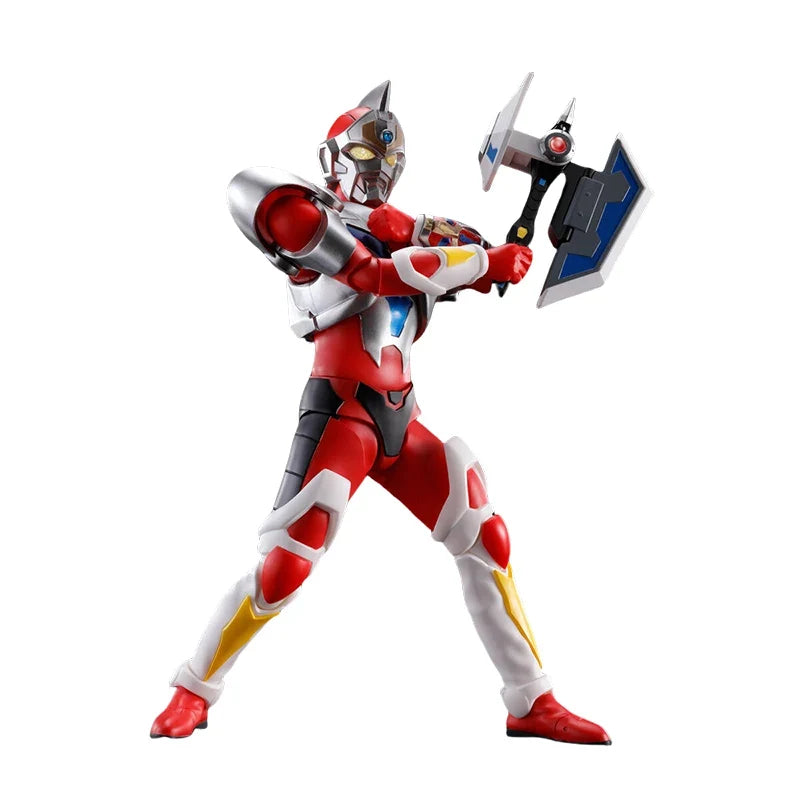 Bandai Genuine SHF Electronic Superhuman Gridman THE HYPER AGENT Anime Action Figure Collectible Model Toys Ornaments Gift Kids