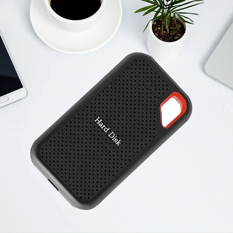 128TB Large Capacity External Hard Drive Type-C SSD 1TB/2TB High-speed Solid-state Drive Storage Device For Desktop/PC/Mac/Phone