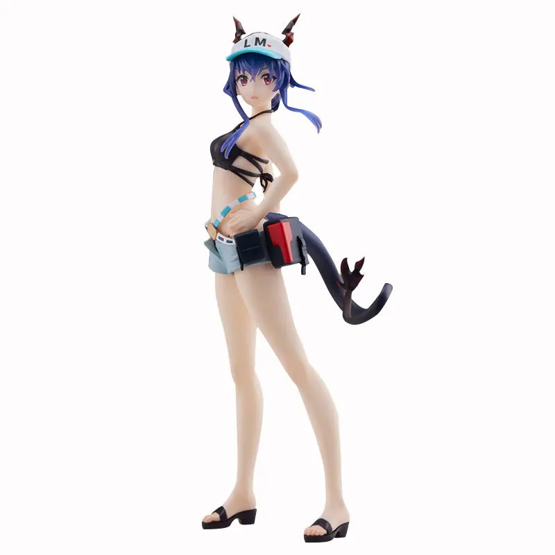 Arknights Chen Figurine Swimsuit Beautiful Girl Model Ornament Anime Standing Posture Second Dimension Toys Gifts