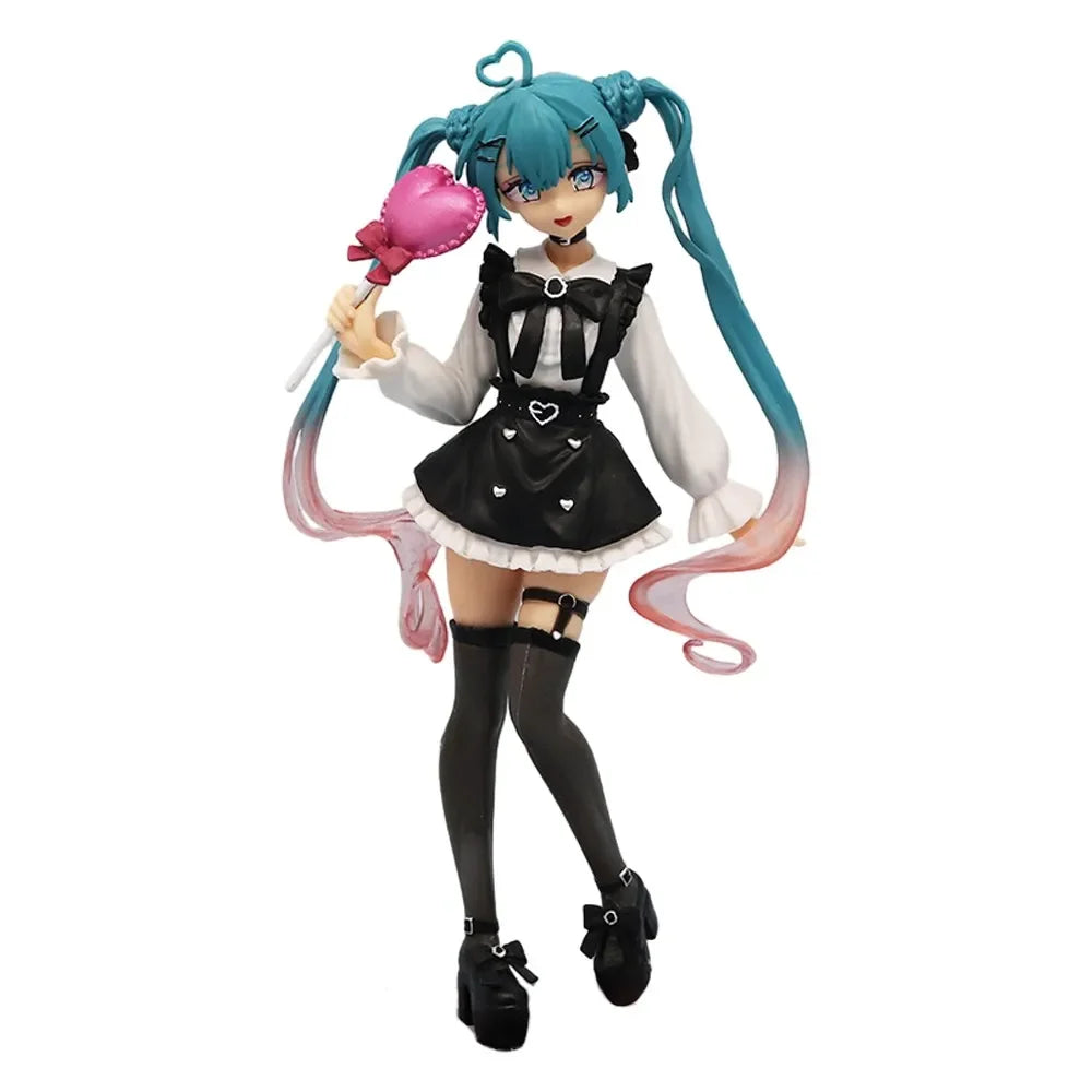 20cm Anime Figure Fashion Hatsune Miku Subclture Extraordinary Fashion Model Toy Collection Action Figure 20CM Kawayi Gift PVC