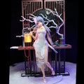 25cm PVC Action Figure - Japanese Anime Girl Luo Tianyi Vsinger Awn Light Collectible Model Doll for Game Fans And Gifts