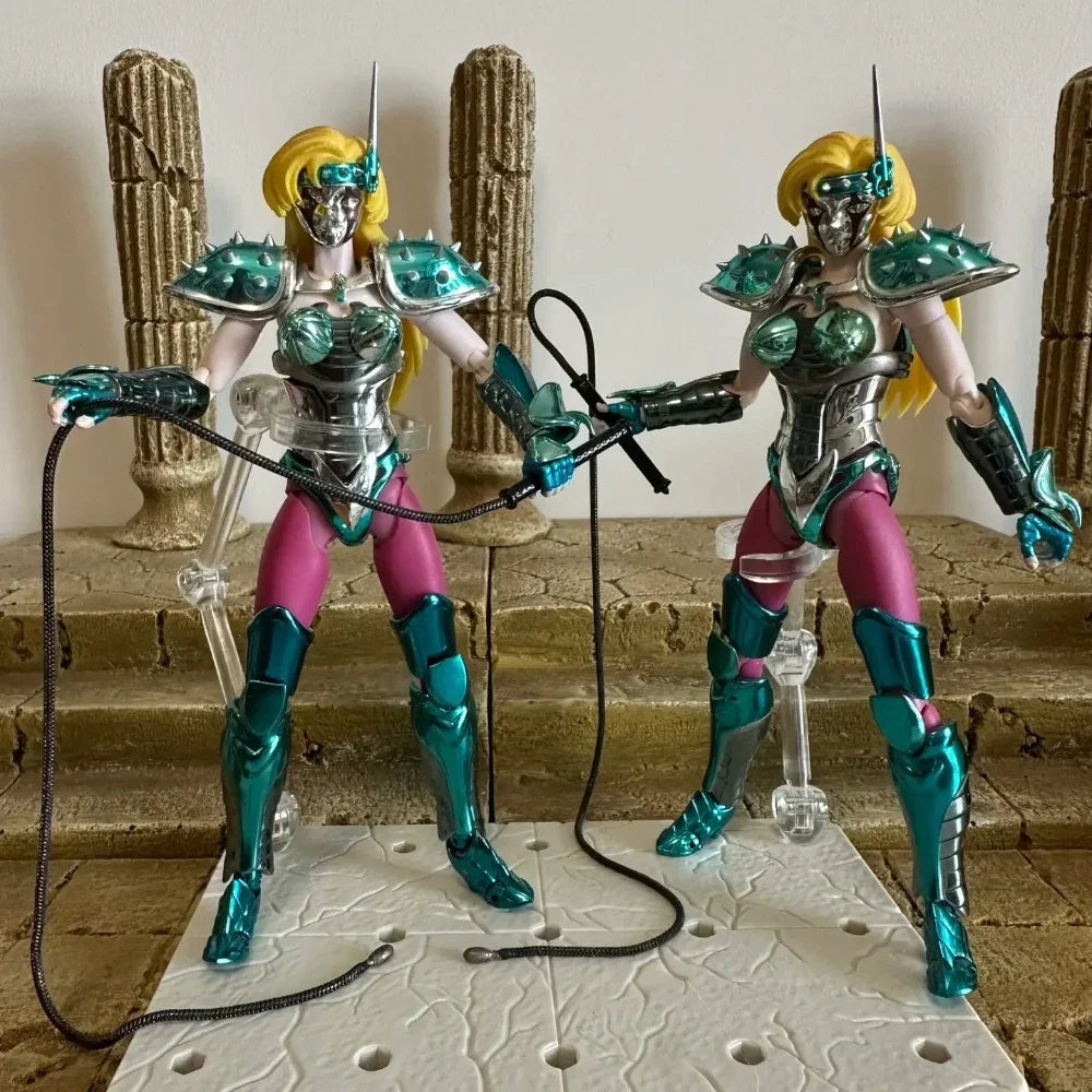GoodTony Saint Seiya Myth Cloth EX Chameleon June Action Figure anime character Model Knights of Zodiac Silver Gift Toy