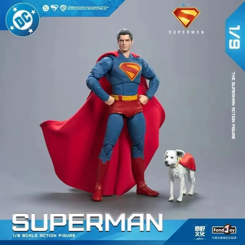 Fondjoy Superman 1/9 Scale War Damage Version Action Figure Collectible Model Statue Gift for Collectors