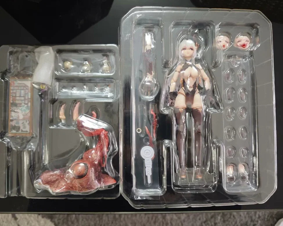 BearPanda EIIFOX 1/12 Scale Articulated Action Figure Hua Xia Gods And Ghosts Series Hua Pi With Accessory Pack For Anime Fans