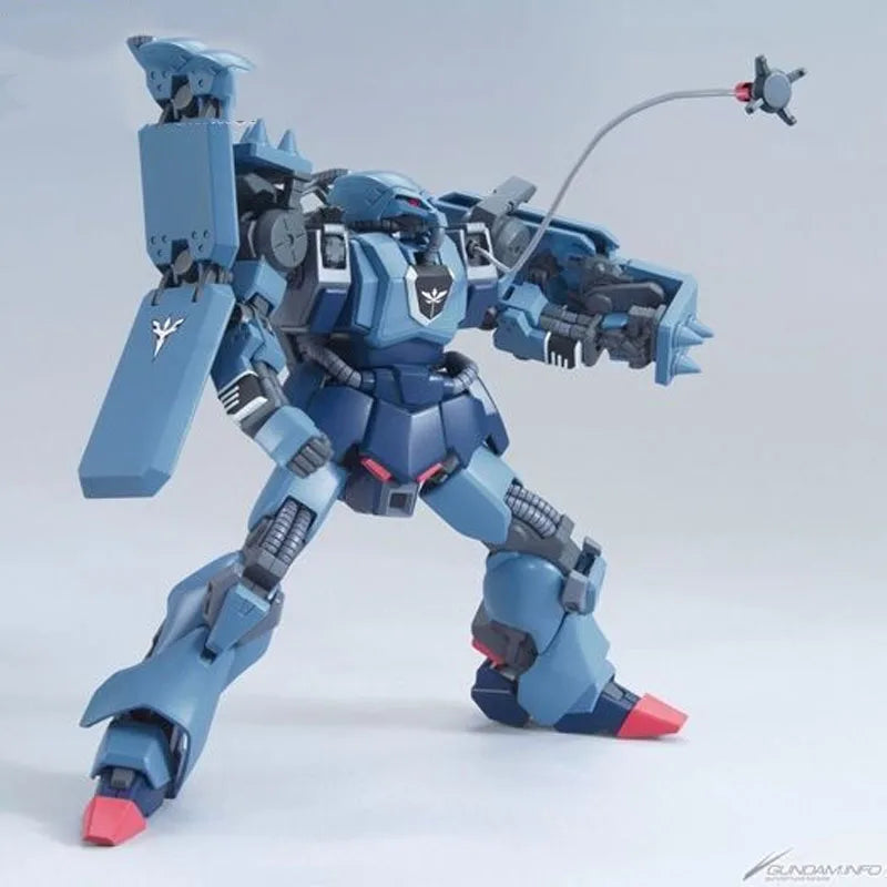 Bandai Genuine HG Schuzrum Galluss MX-101E 1/144 Anime Action Figure Assembly Model Toys Gifts For Children Collectibles Hobby
