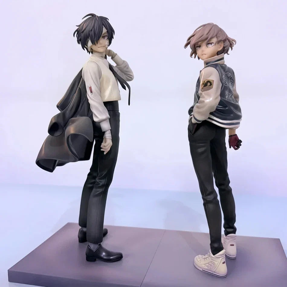 22CM Bungou Stray Dogs Anime Figure Youth Dazai Osamu Action Figure Nakahara Chuuya Figurine PVC Collection Model Doll Toys