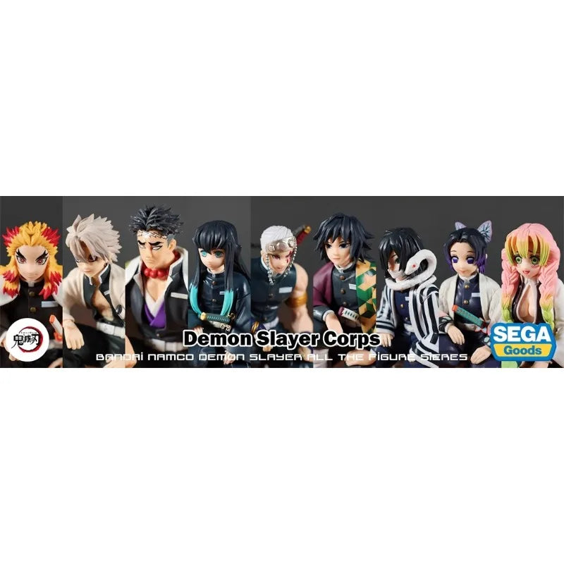 Original SEGA Demon Slayers Hashira Meeting Rengoku Kyoujurou Tokitou Muichirou Kanroji Mitsuri Giyuu Shinobu Anime Figures