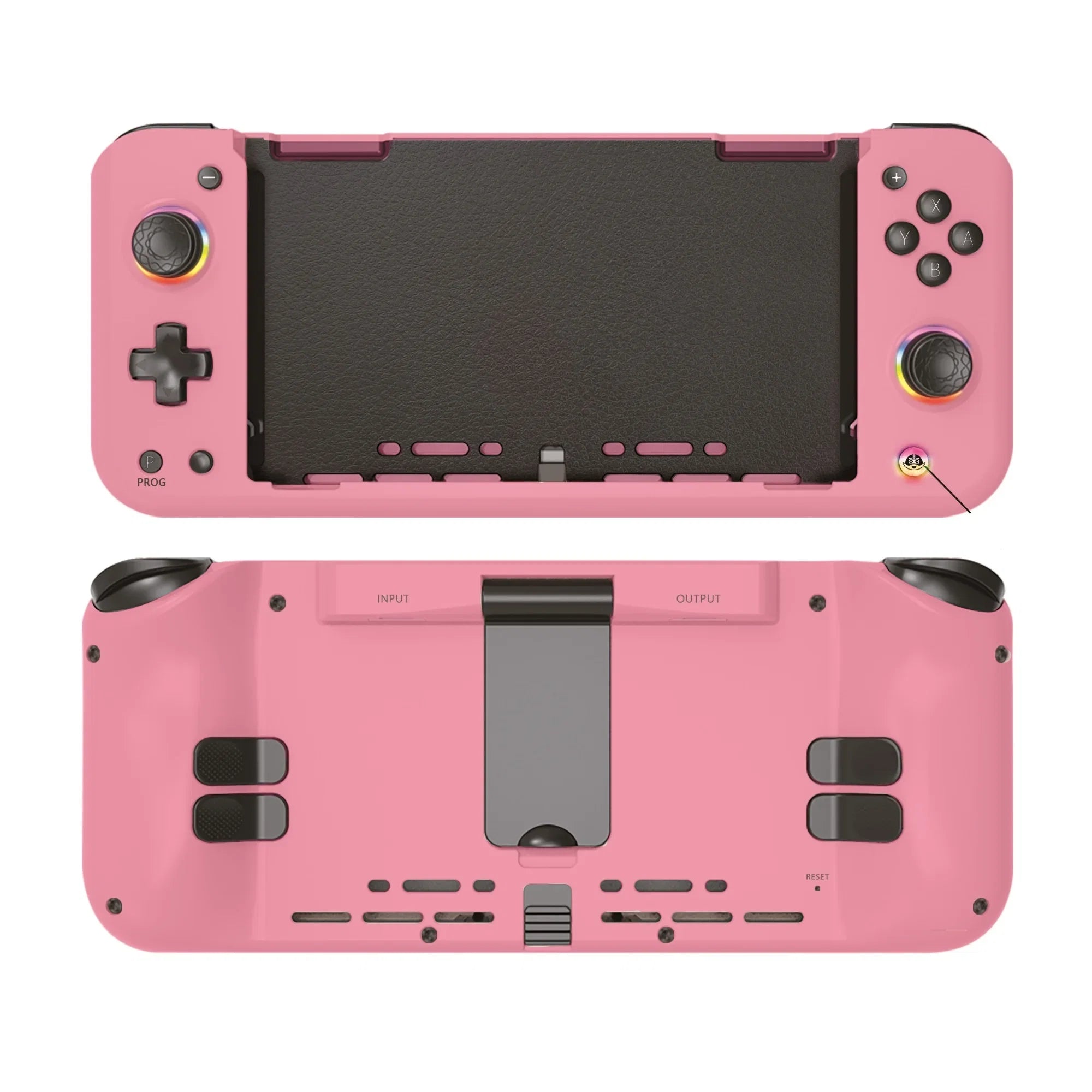 STORM WYRM Gaming Controller for Switch,Support Macro Programming,RGB Lighting ,Dual Vibration Motor & 6-axis Gyro JC115