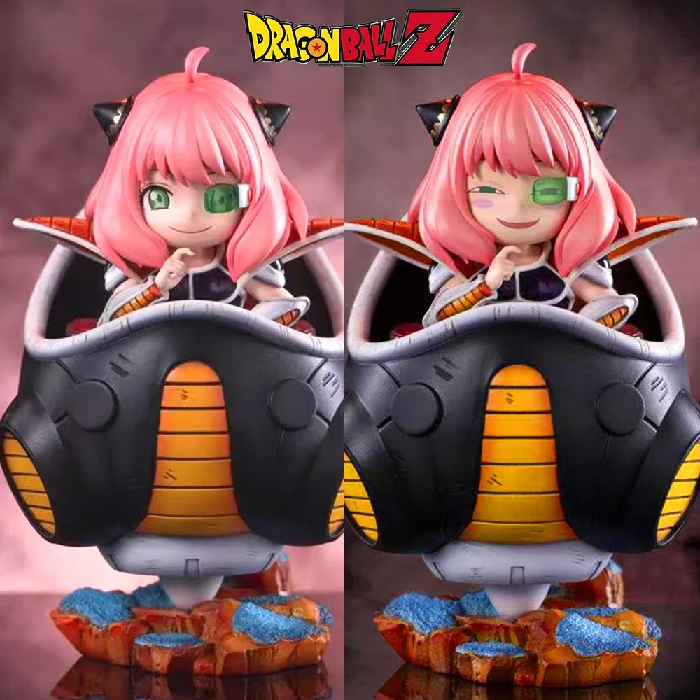 15.5cm/6.1in Anime Dragon Ball Figure Anya Forger Cosplay Frieza Action Figures Pvc Statue Collection Model Toys Gifts