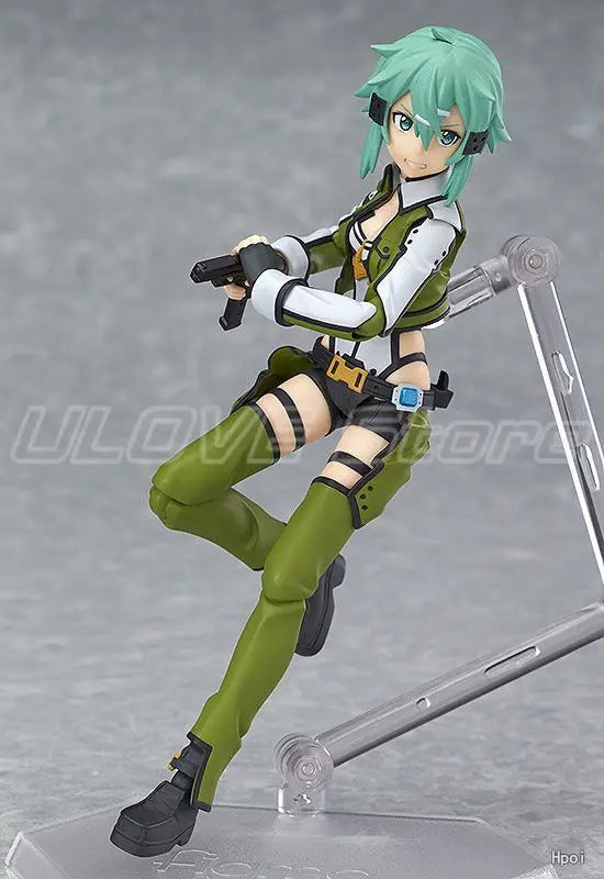 Original Max Factory Figma#241 Sword Art Online Ⅱ Asada Shino Action Figures Anime Figures Models Toys