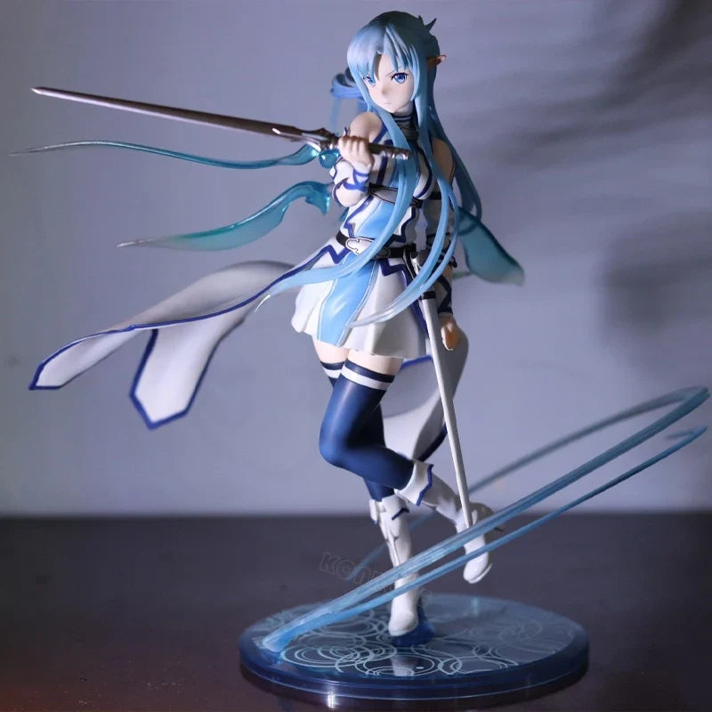 Sword Art Online the Movie: Ordinal Scale Asuna Yuuki Sexy Anime Girl Figure Titania/Alicization Action Figure Model Doll Toys